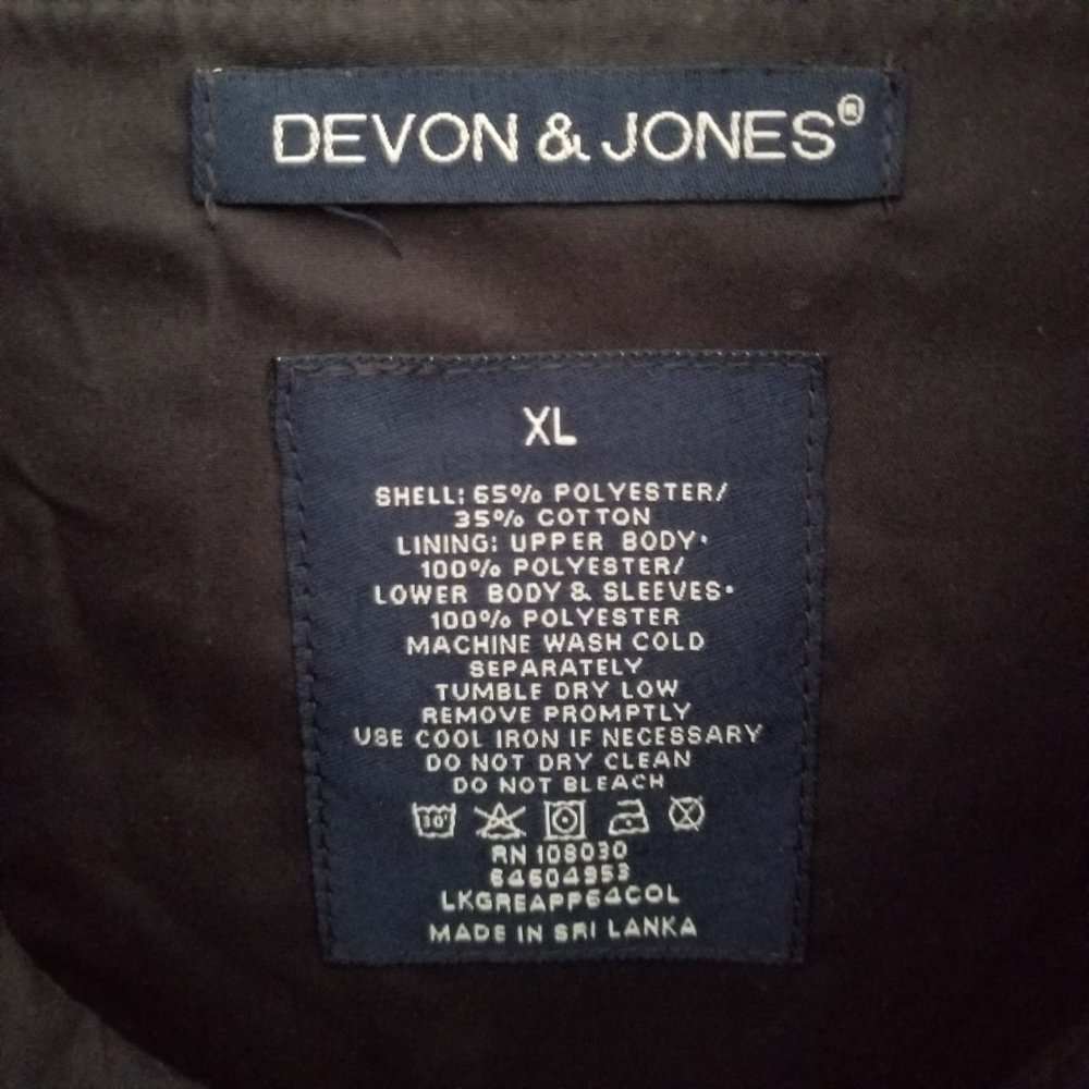 Like NEW Men’s Jacket Windbreaker Full Zip Vented Back Size XL - Picture 3 of 6